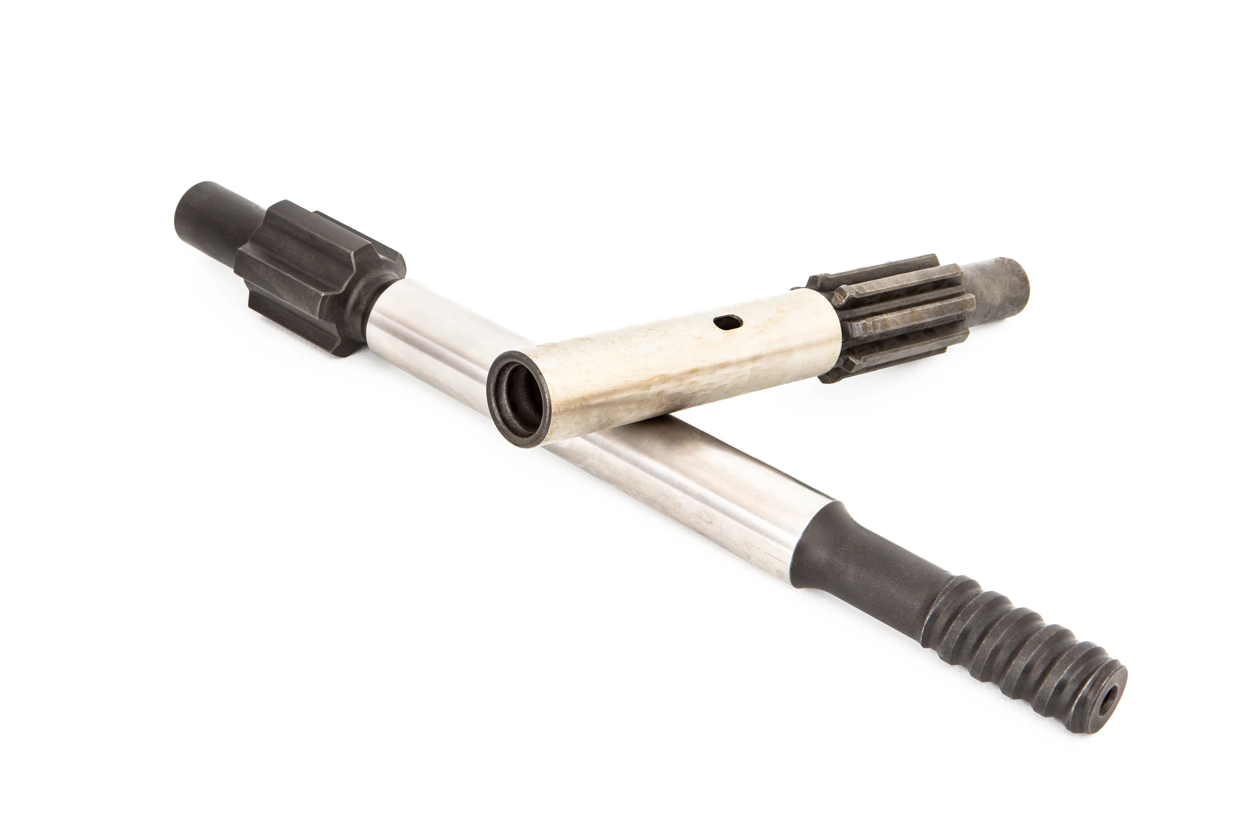 Shank adapters for threaded rod connection